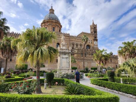 South face of Palermo Cathedral.