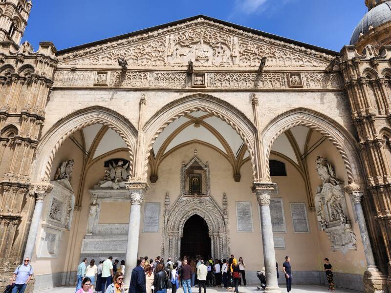 South porch or portico, now the main entrance.