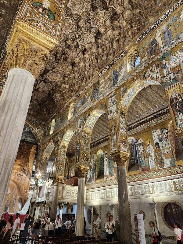 Mosaics and zellij tilework.