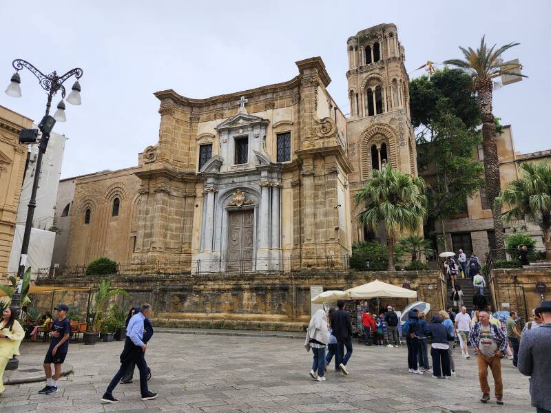 Exterior of Santa Maria dell'Ammiraglio.