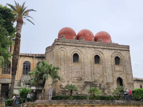 Arab-Norman Church of San Cataldo in Palermo.