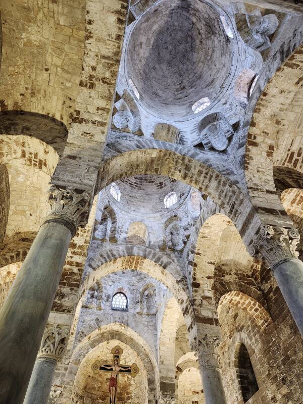 Interior of the Church of Saint Cataldo.