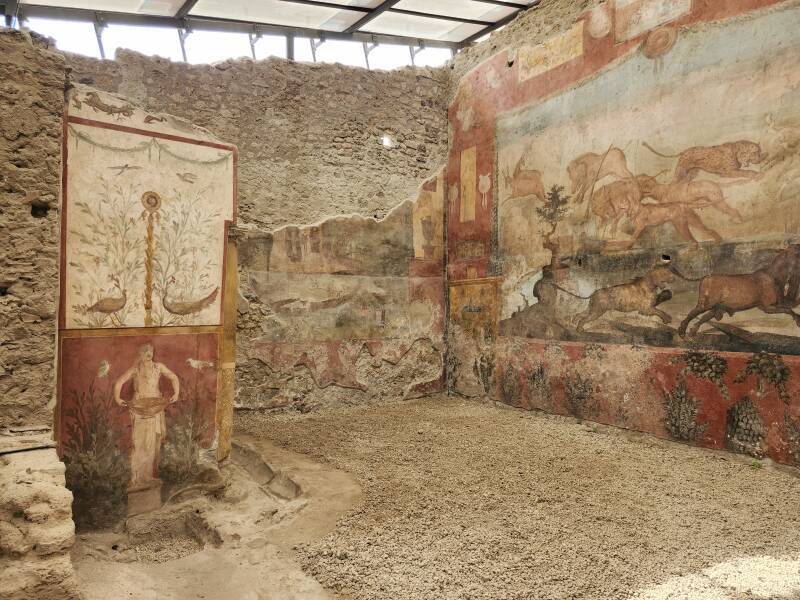 Fresco in Casa dei Ceii.