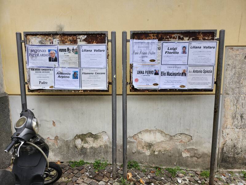 Funeral notices.