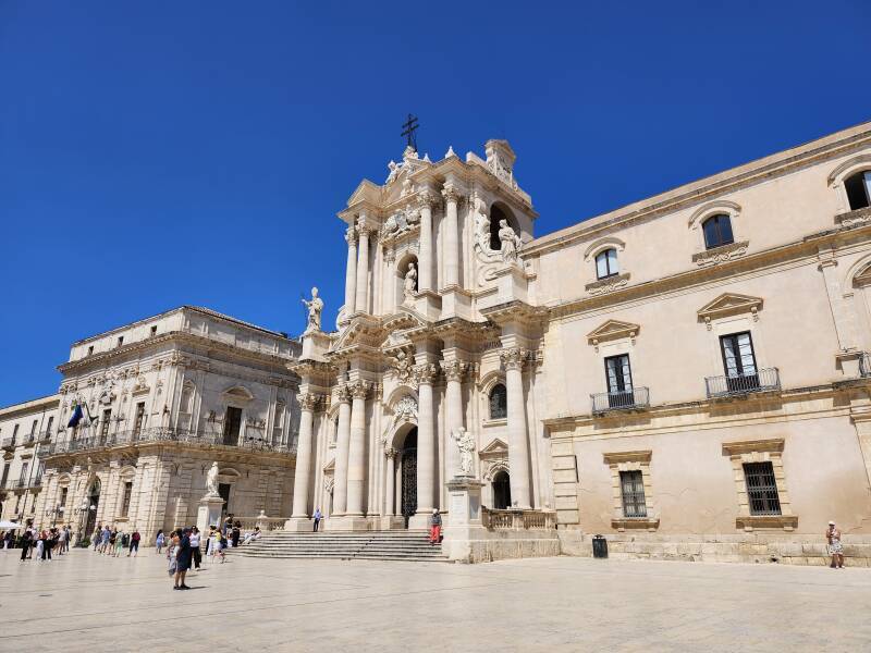 Duomo and Archbishop's palace.
