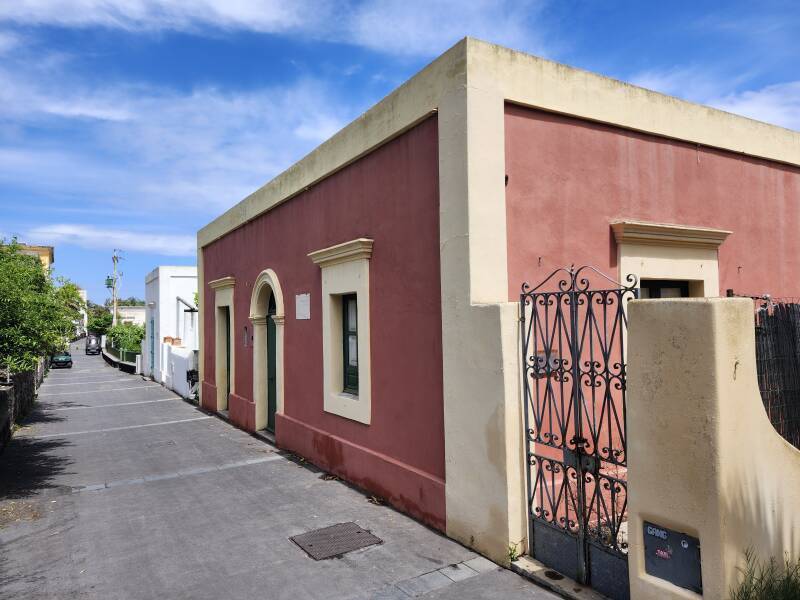Ingrid Bergman's house.
