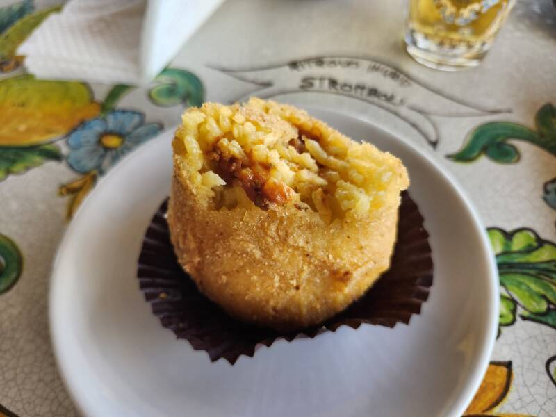 Arancini.