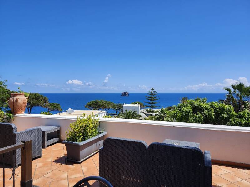 View out to sea from my terrace.