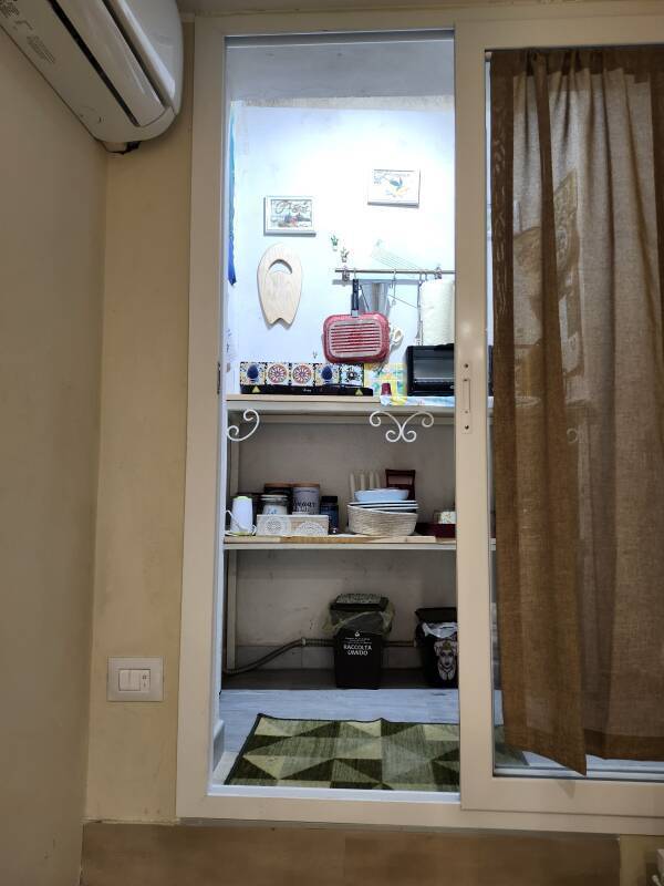 Apartment kitchen.