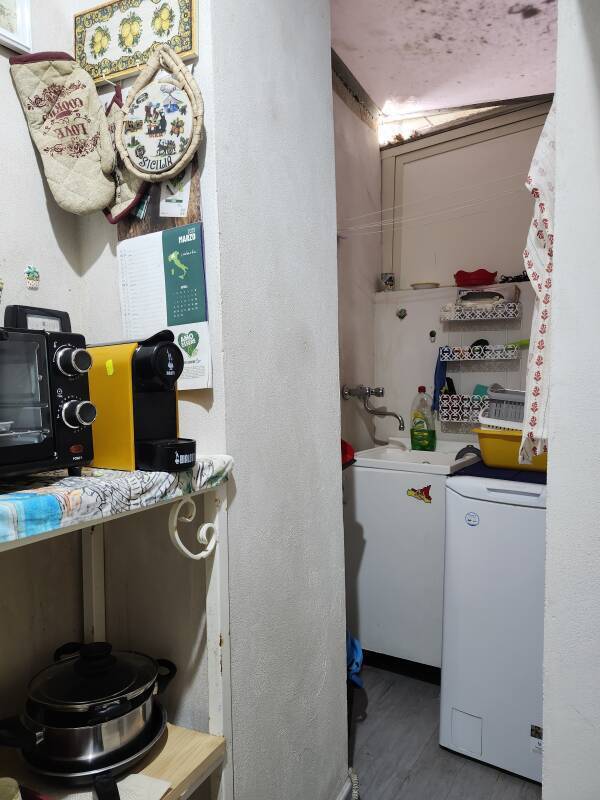 Apartment kitchen.