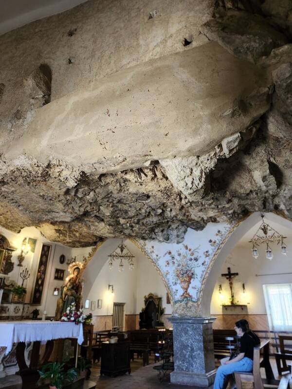 View across the nave.