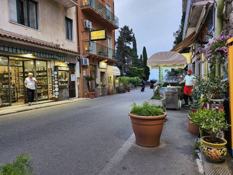 Taormina without the crowds.