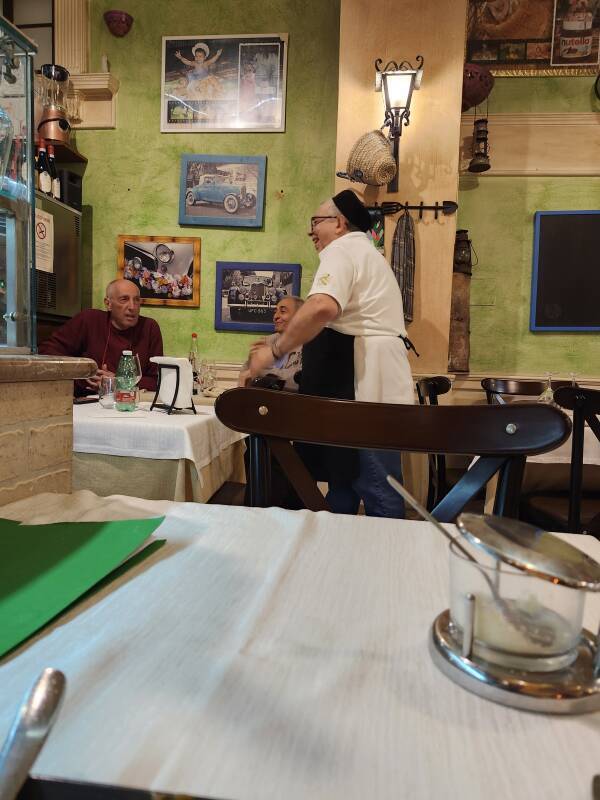 Actual Italians speaking Italian.