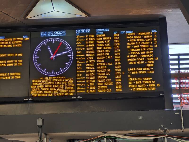 Napoli Centrale station.