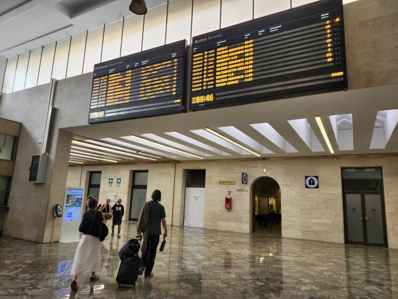 Palermo Centrale station.