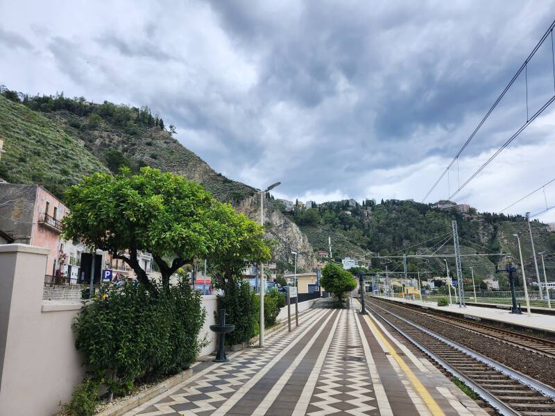 Taormina-Giardini station.
