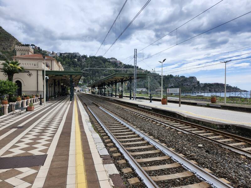 Taormina-Giardini station.