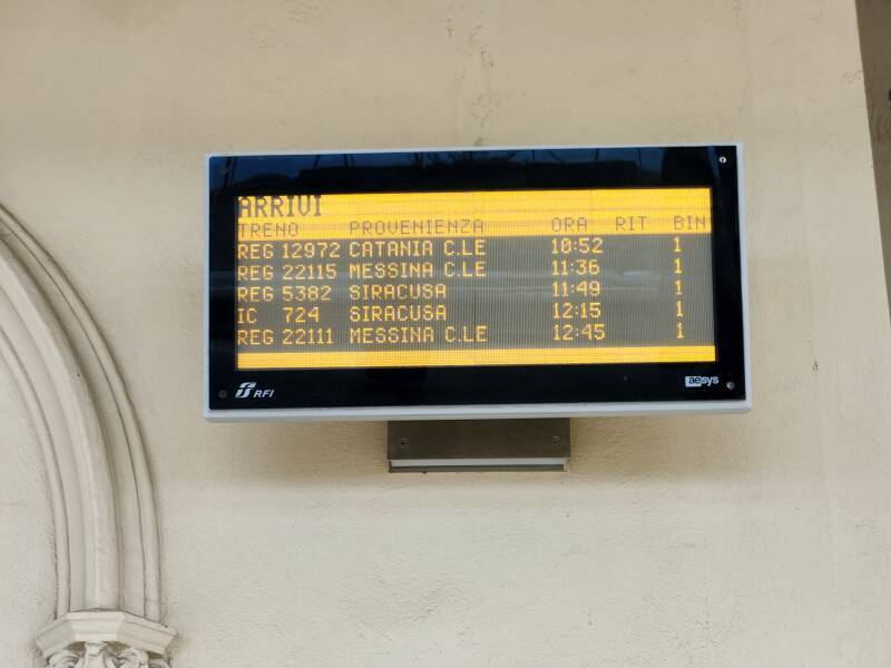 Taormina-Giardini station.