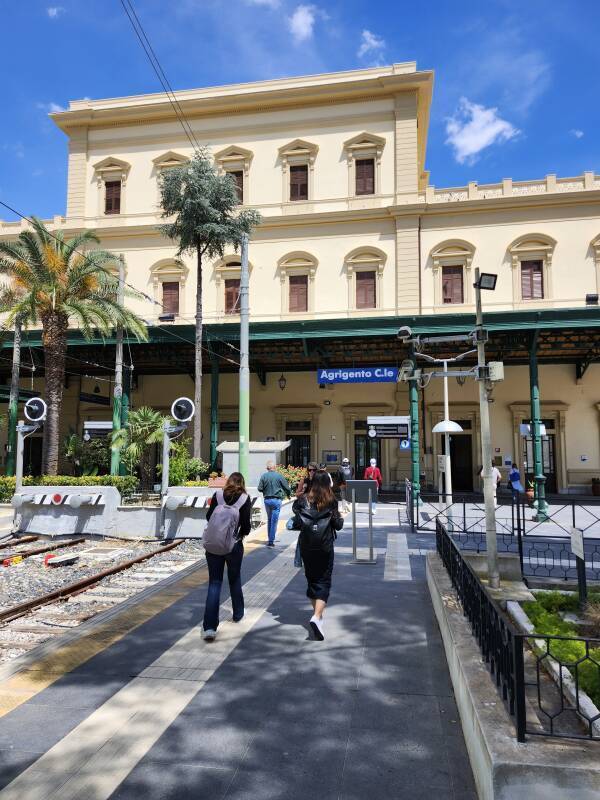 Agrigento station.