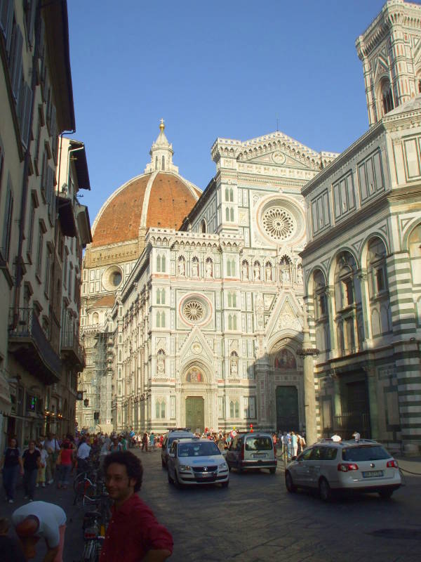 Florence Duomo and Baptistry.