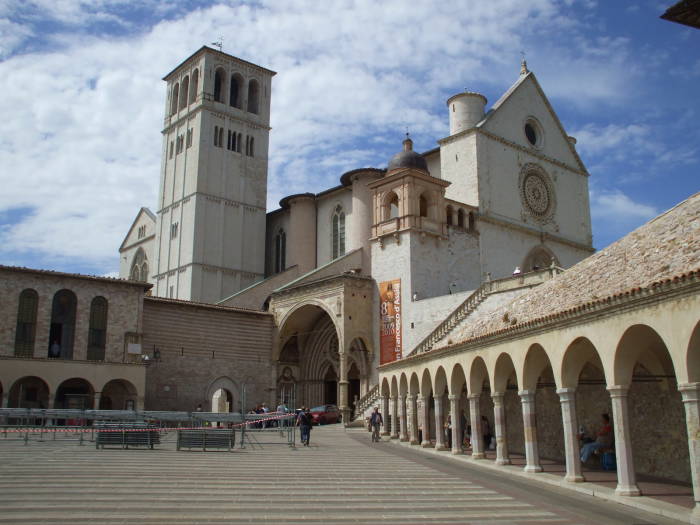 Basilica di San Francesco in Assisi.