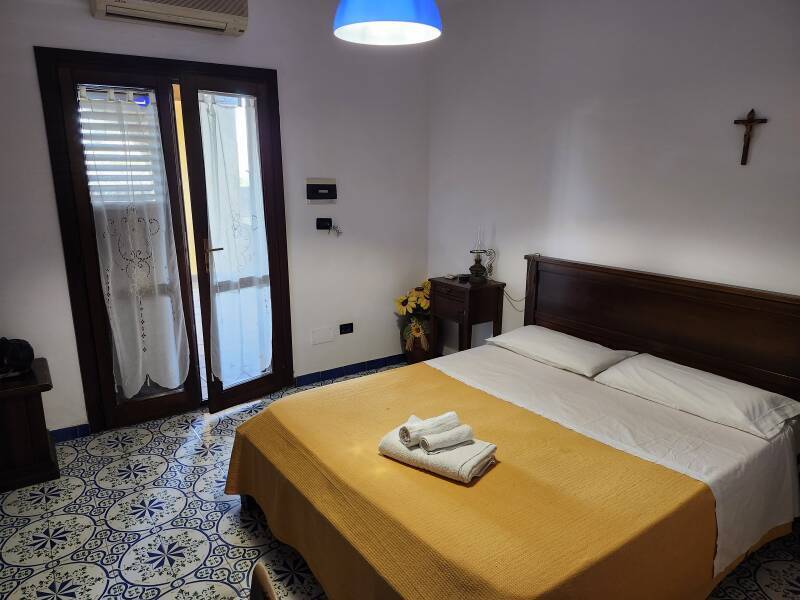 Bed in my room.