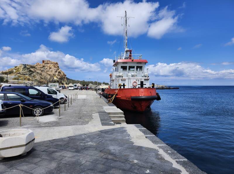 Tug at the harbor.