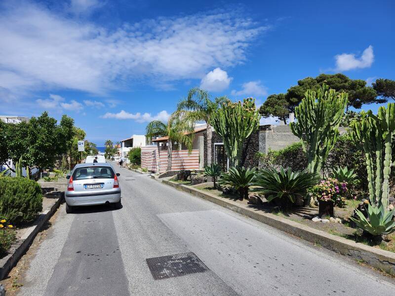 Road through town.