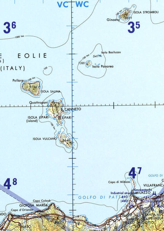Aeronautical chart TPC G-2B.