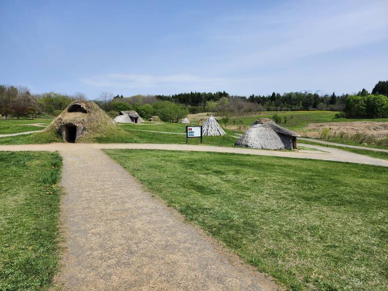 Overview of Jōmon settlement.