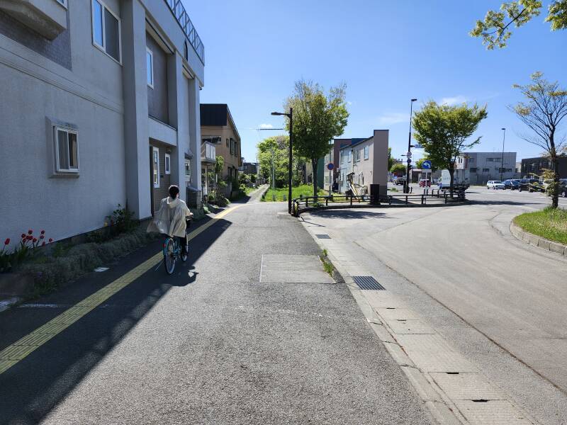 Unusually thin building in Aomori.