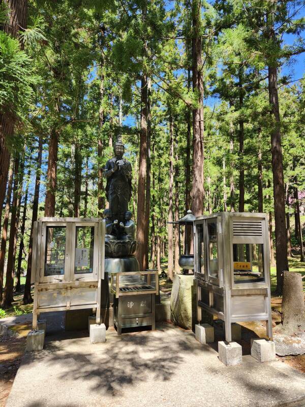 Statue of Kannon.