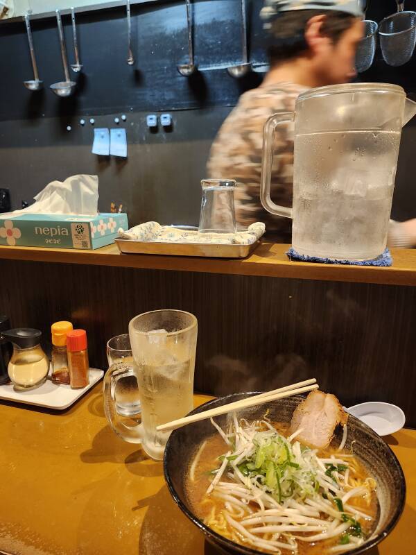 Ramen at Cyuka Shoba Gin.