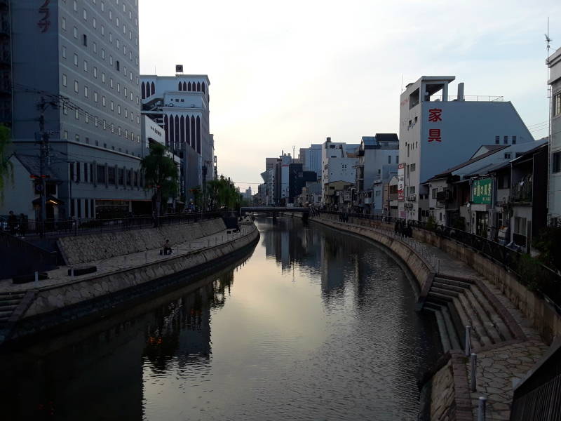 Canal behind the Hana Hostel.