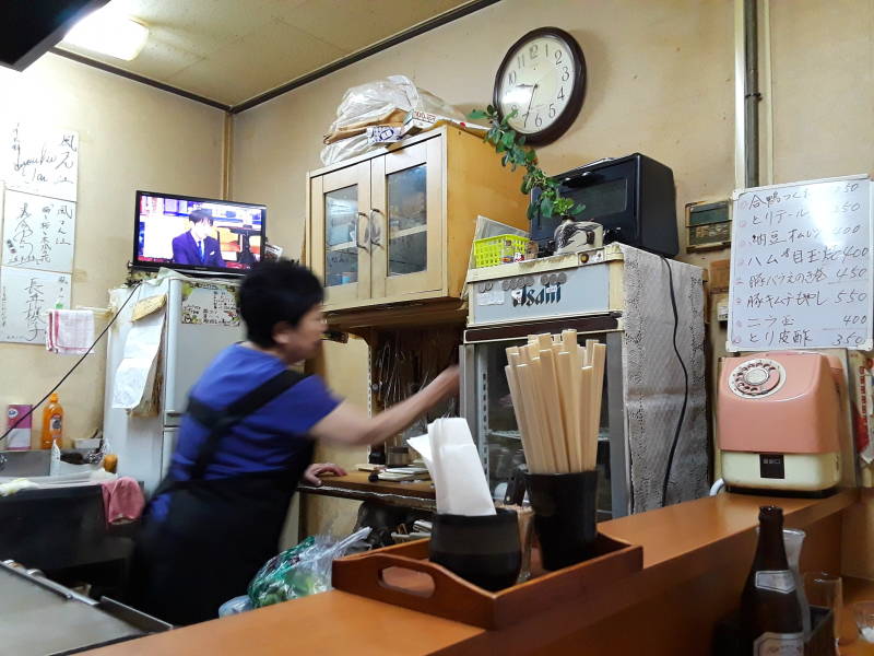 Izakaya in Fukuoka.