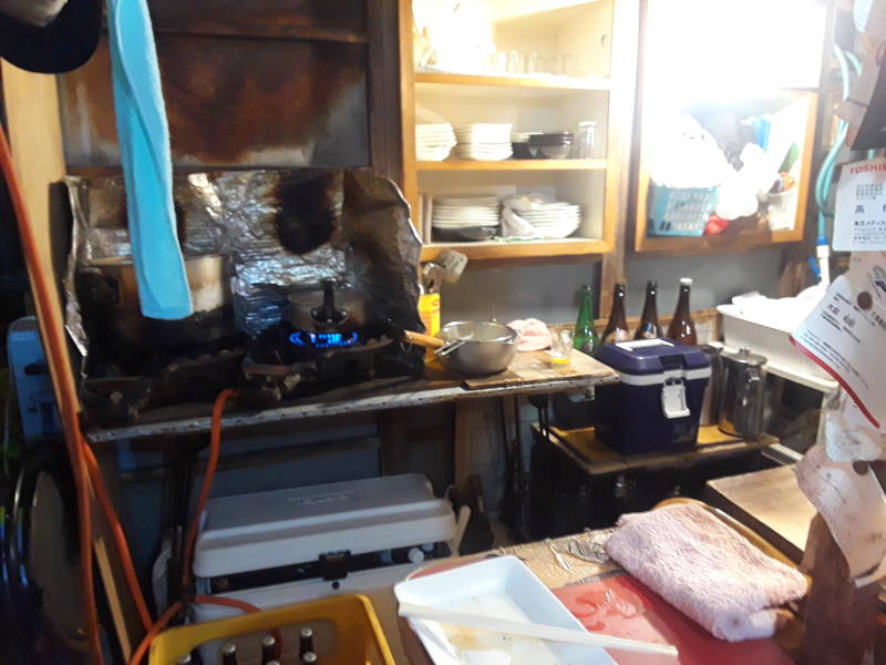 Yatai or ramen stand in Fukuoka.