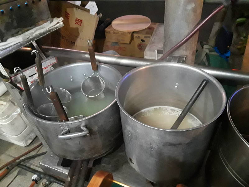 Yatai or ramen stand in Fukuoka.