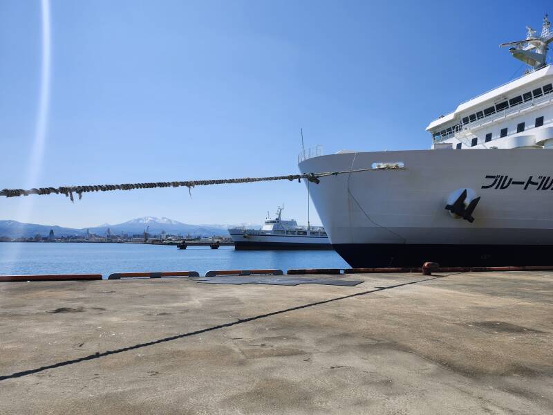 My ferry, and another beyond it.