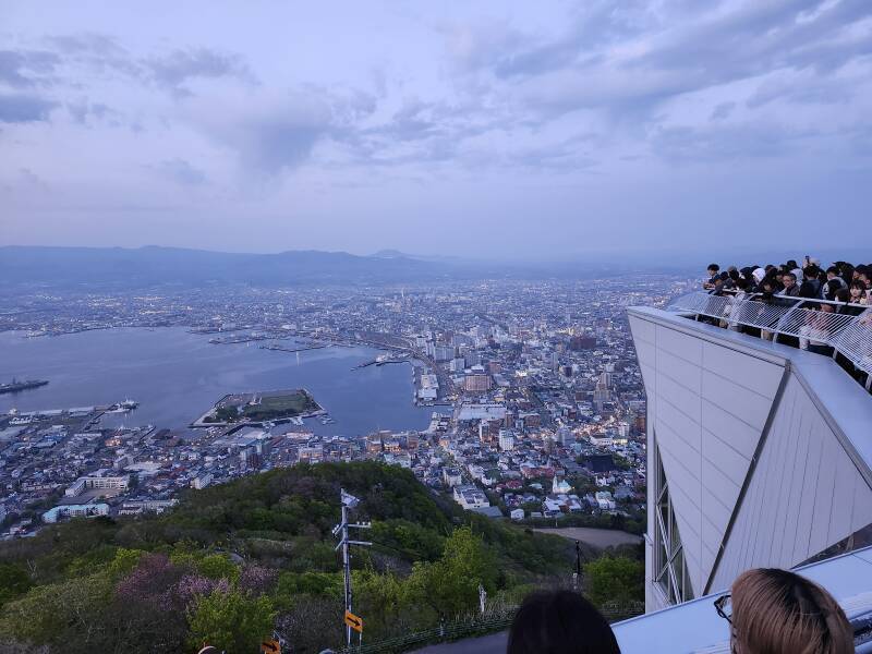 Hakodate harbor.