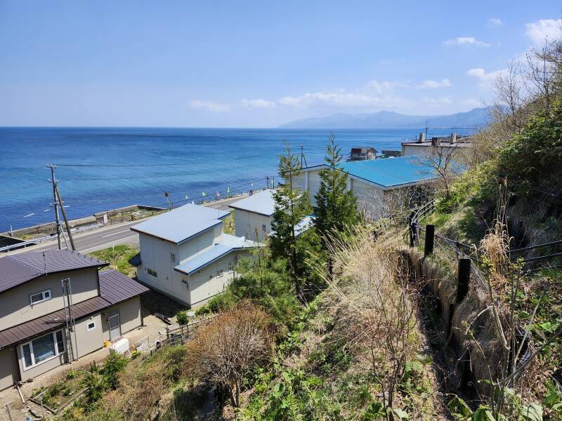 Highway 278 along the coast at Ōfune Onsen-shita.