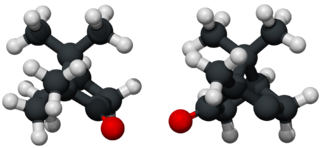 Structural formula of (R) and (S)-camphor by Manuel Almagro Rivas, from https://commons.wikimedia.org/wiki/File:Alcanfor-3D-xray.png