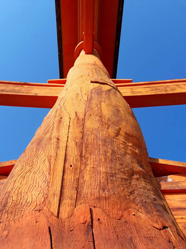 Torii of Itsukushima Shrine.