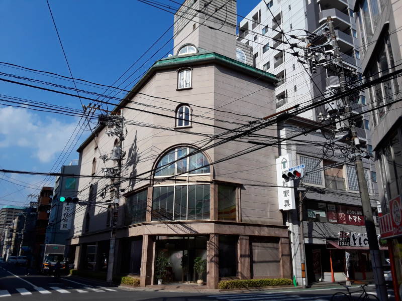 Electrical power lines in Hiroshima.