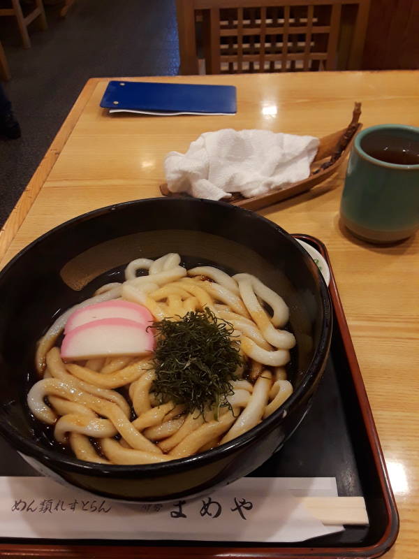 Ise style soba with soy broth.