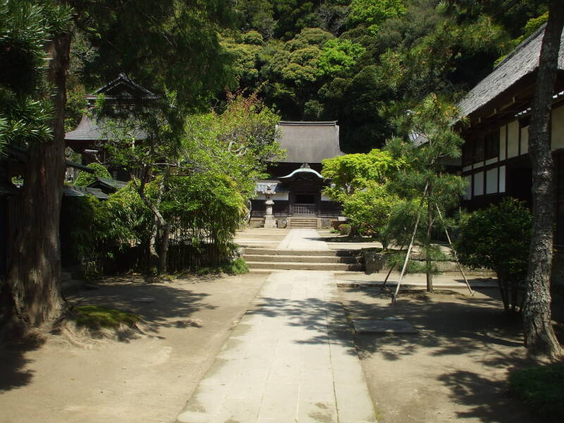 Zen Buddhist temple Engaku-ji at Yamanouchi near Kamakura.