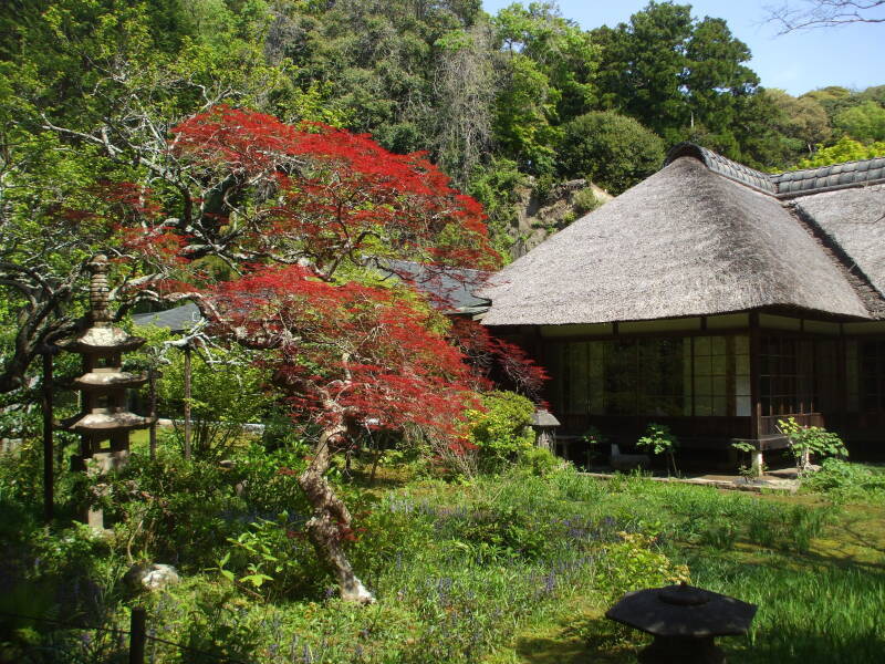 Zen Buddhist temple Kenpōzan Jōchi-ji at Kita-Kamakura