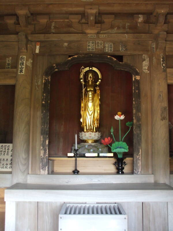 Bosatsu Monju Kaishun-in temple near Hansōbō shrine at Zen Buddhist temple Kenchō-ji at Kamakura.