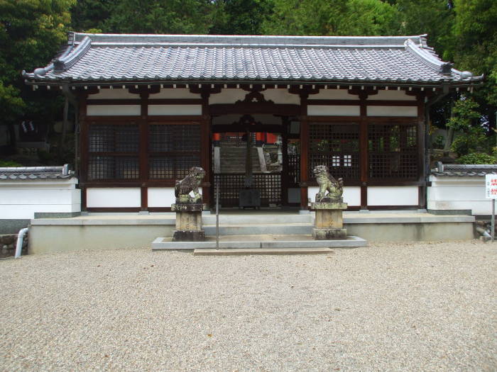 Sanryo Hachiman Shrine near Nara, Japan
