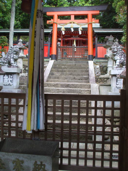 Sanryo Hachiman Shrine near Nara, Japan