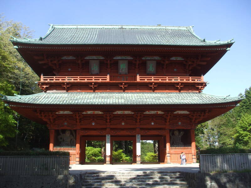 Daimon, large gate at the west edge of Kōya-san.